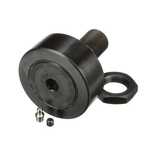 MCF 90 SBX - McGill MCF 90 SBX - CAMROL® Cylindrical Metric Cam Follower - Stud Mount Roller - Hex Hole - Sealed