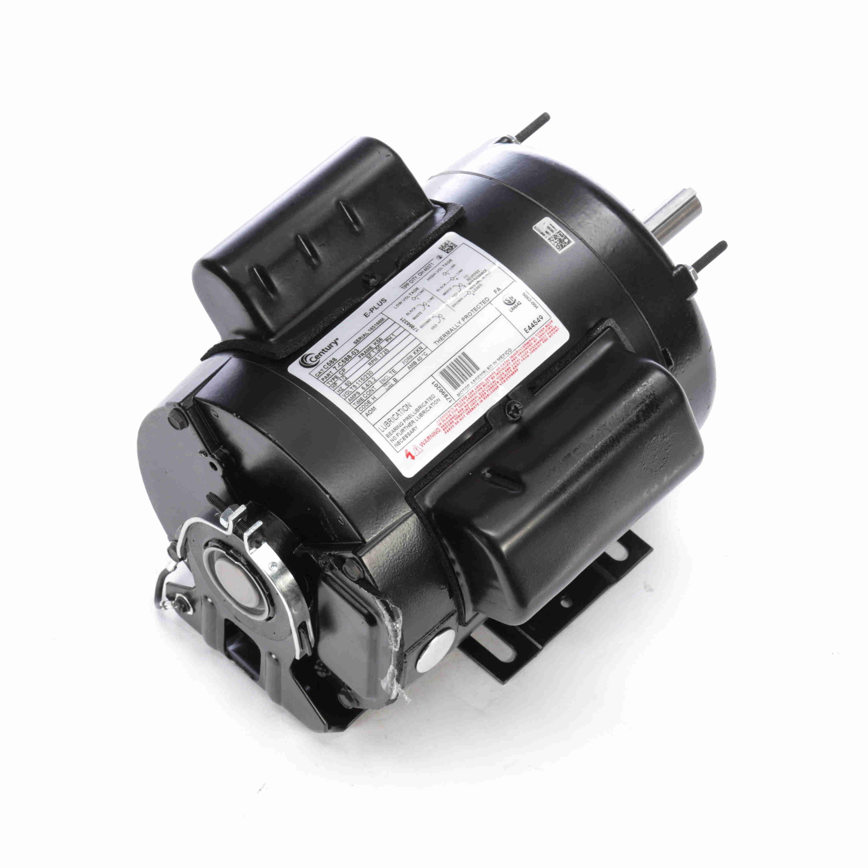 2 HP 2 speed Belt Drive Fan Motor 