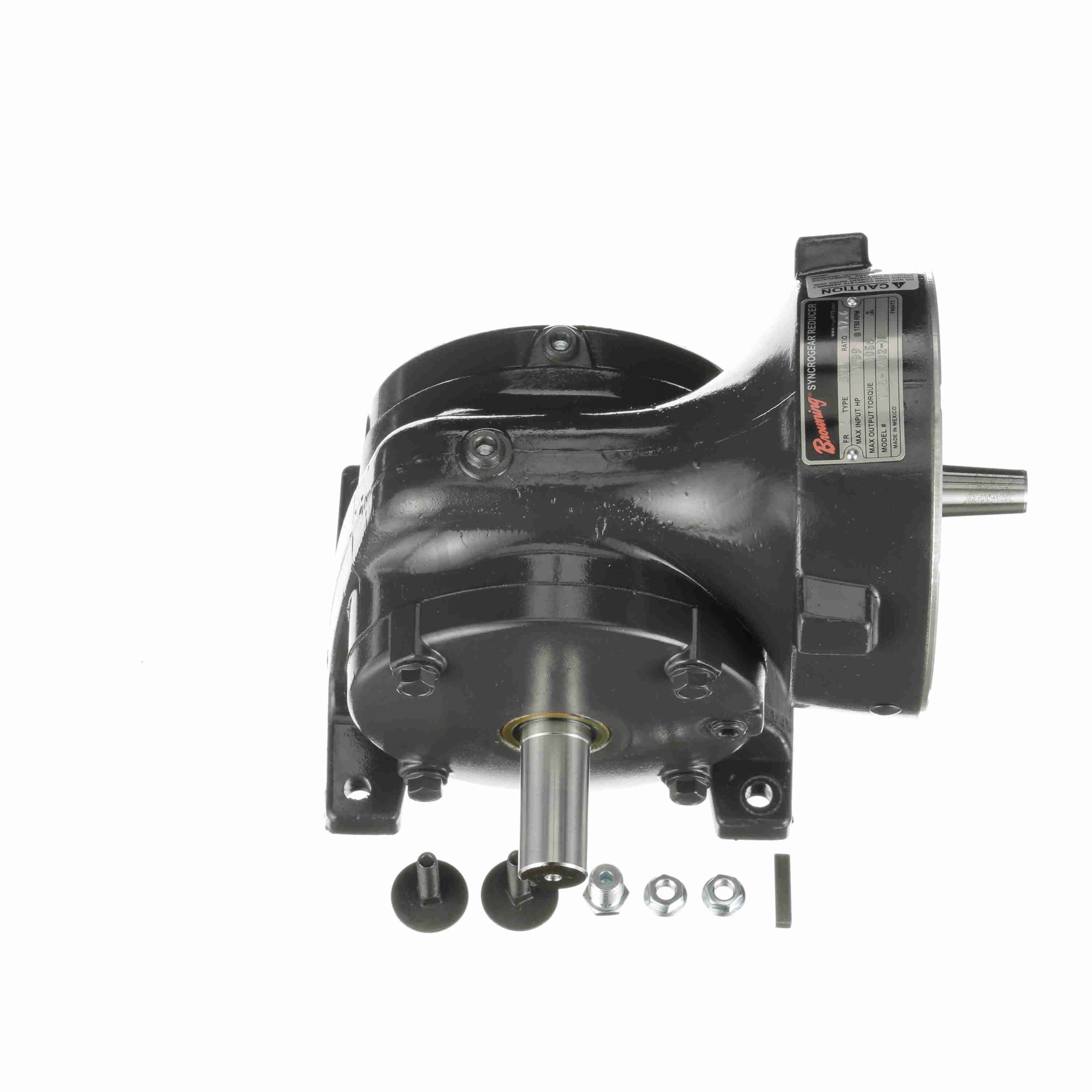 Browning IRA-Industrial Right Angle Worm Gear Reducers Single-Reduction Worm  Reducer - 6GWPF1 17.6