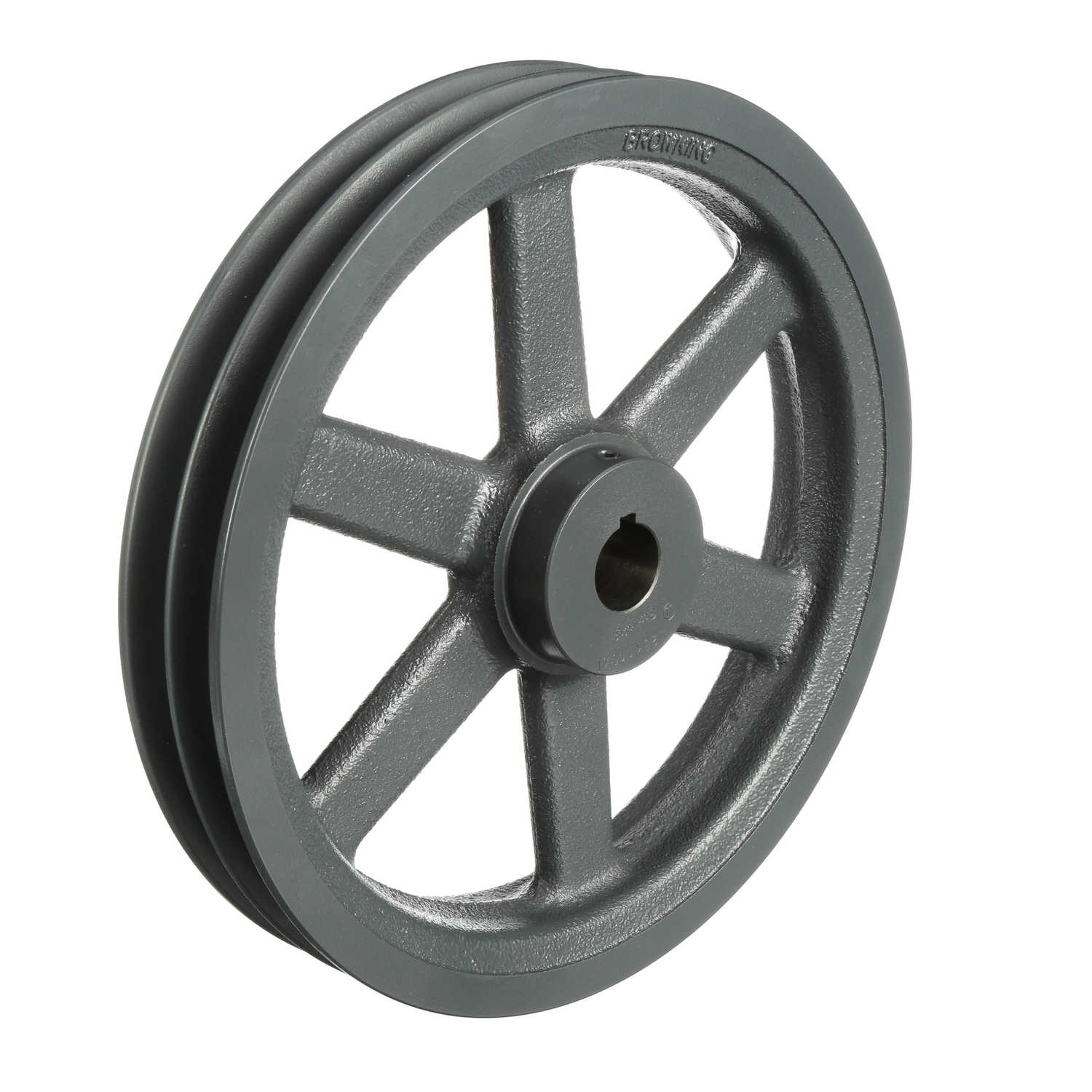 Browning BK55H Fixed Pitch Sheave (Pulley) - 5.25" Diameter, 1 Groove, For 4L/A & 5L/B Belts
