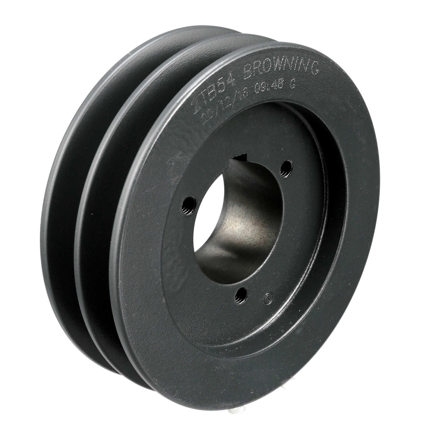 Browning 2 Groove Cast Iron Bushed Bore Multiple Sheave - 2TB54