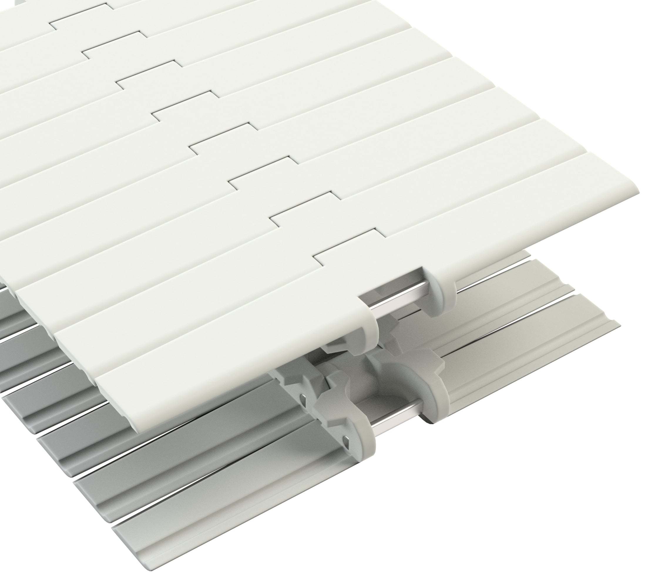 Rexnord 882TAB Series Side-flexing Solid Top Material: WHP, Width: 12in (304.8mm), Pitch: 1.5in