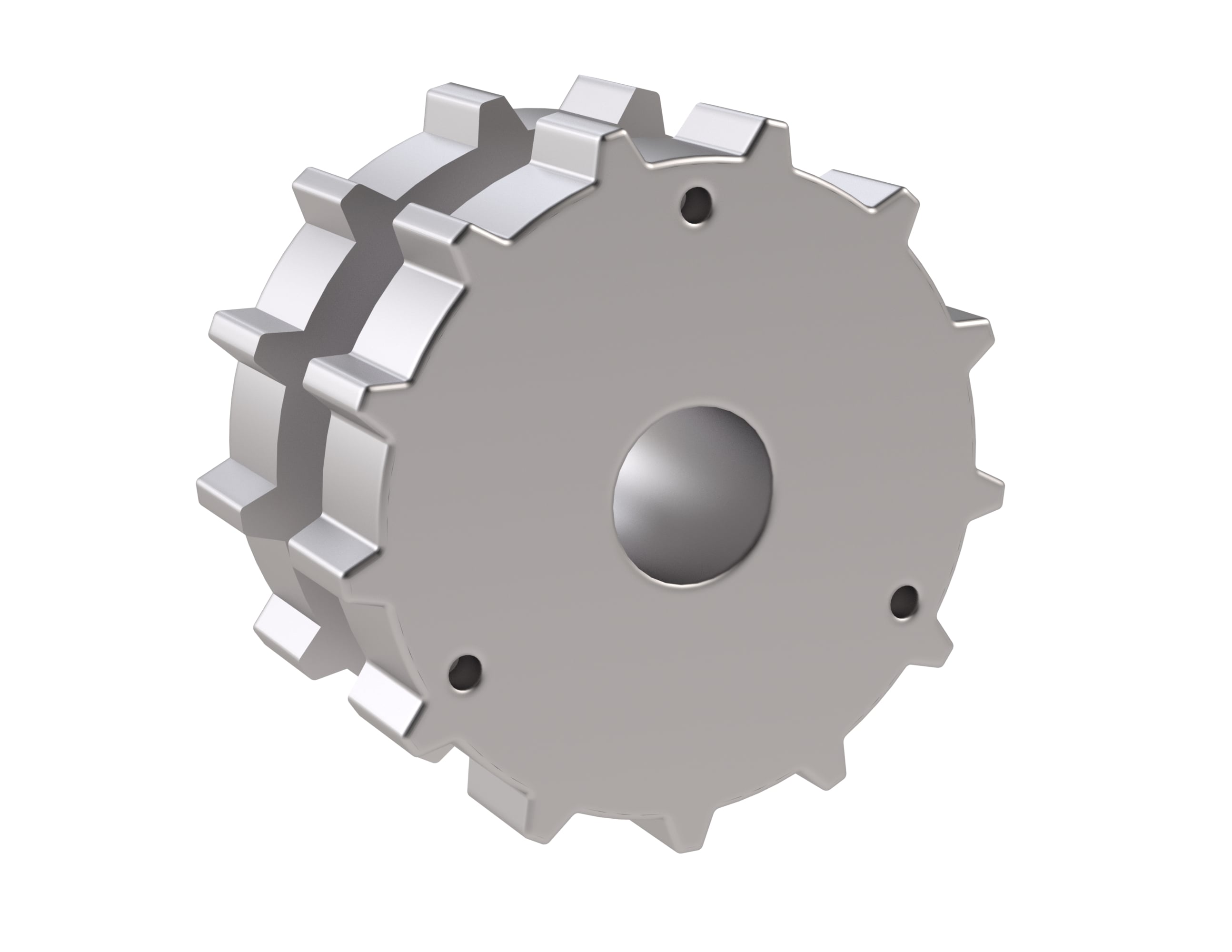 Rexnord 820 Series Solid One Piece Cast Iron Sprocket with 13 Teeth and a 3/4in Round Rough Stock Bore (RSB)