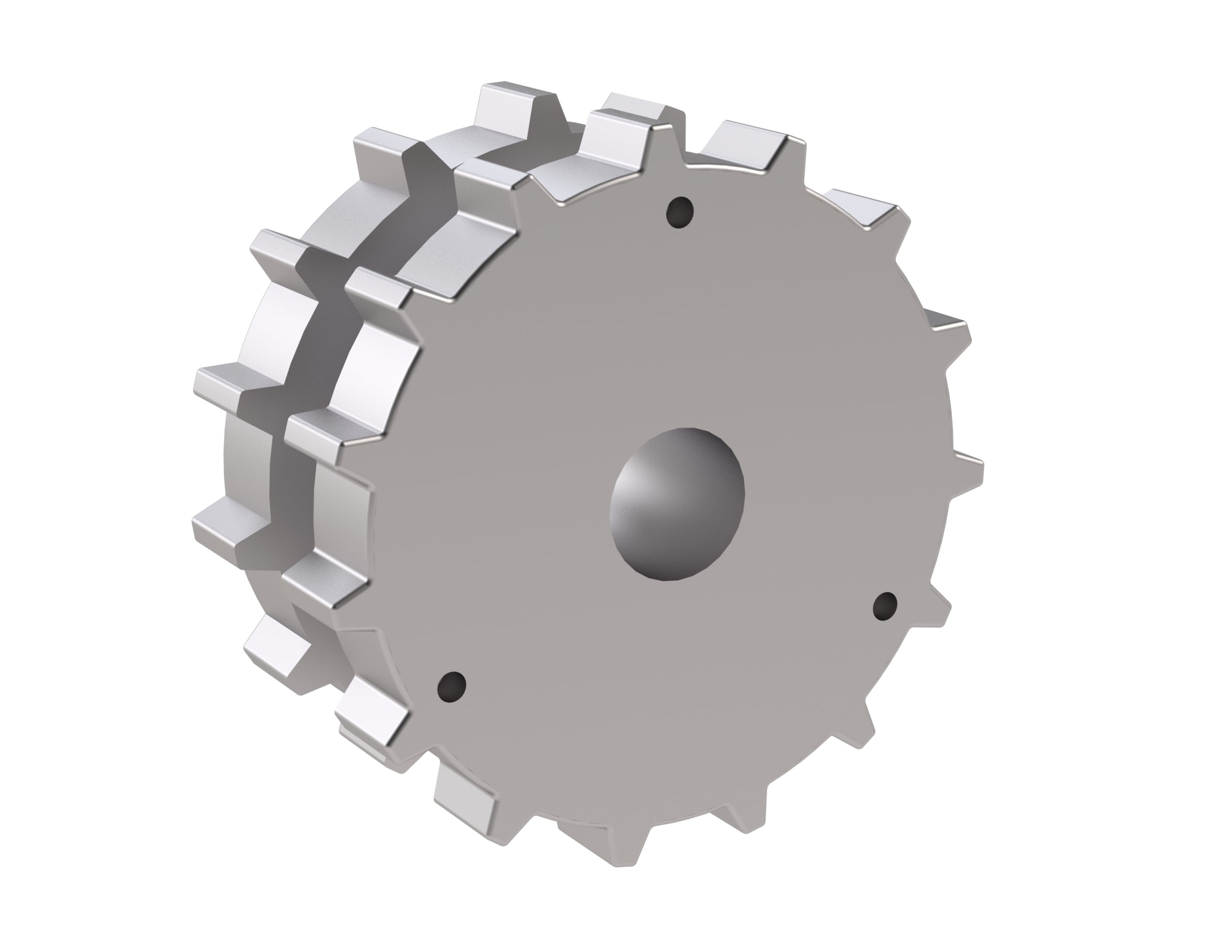 Rexnord 820 Series Solid One Piece Cast Iron Sprocket with 15 Teeth and a 3/4in Round Rough Stock Bore (RSB)