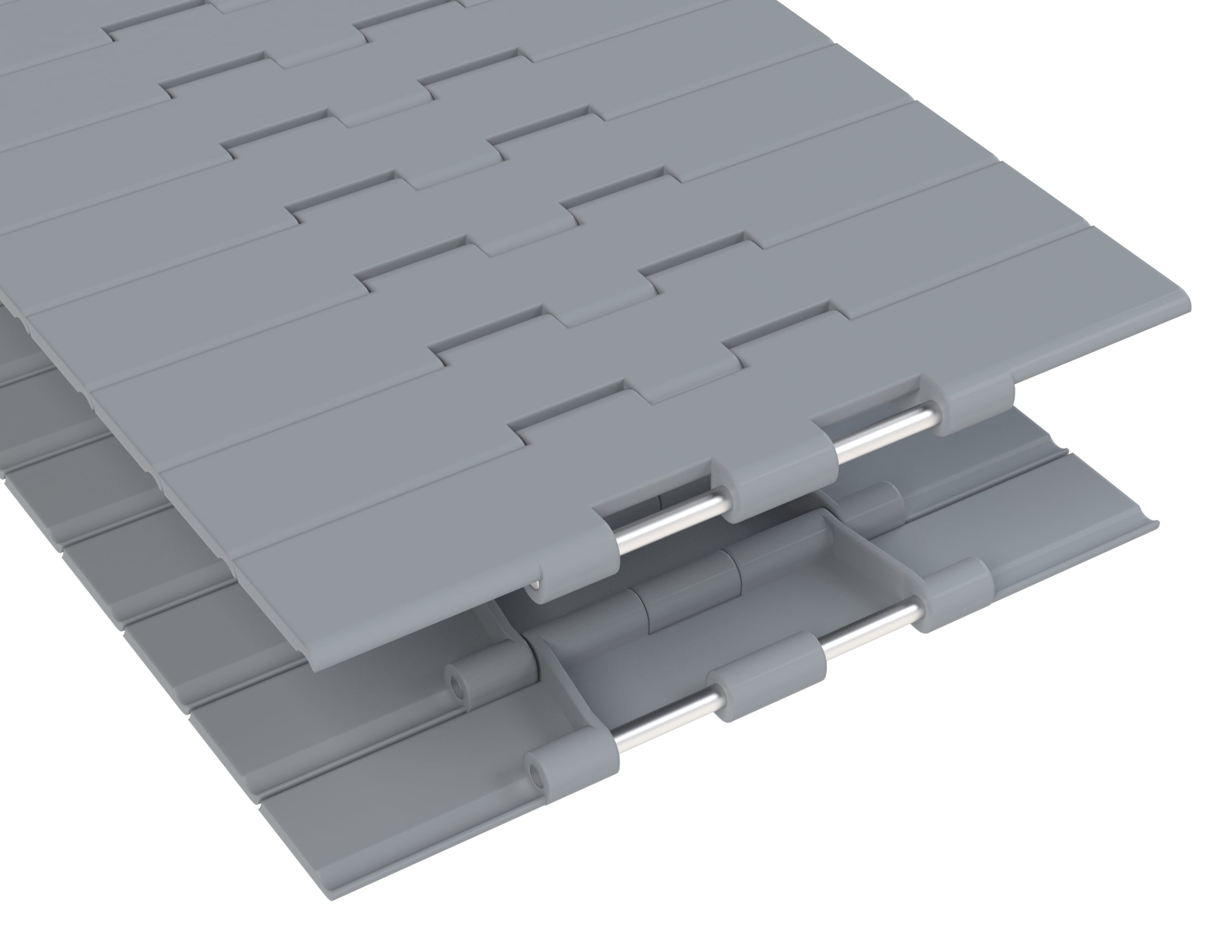 Rexnord 821 Series Straight Running Solid Top Material: PSX, Width: 12in (304.8mm), Pitch: 1.5in