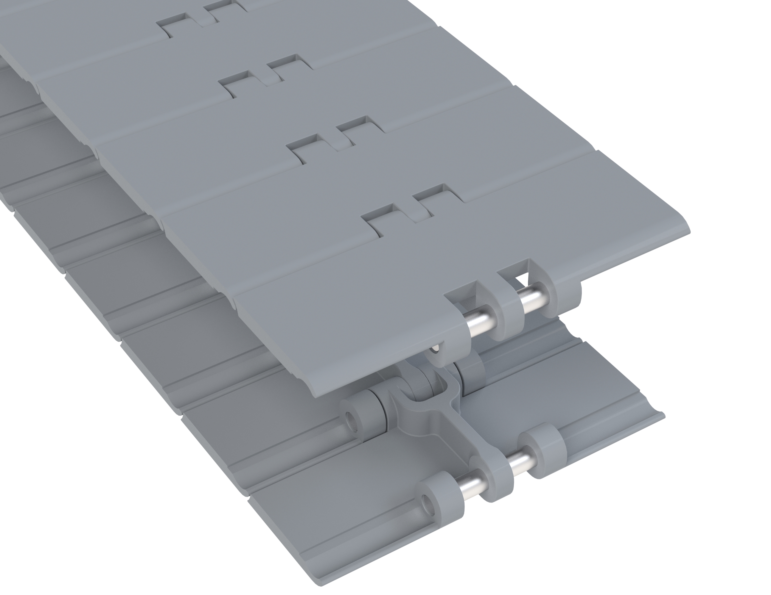 Rexnord 831 Series Straight Running Solid Top Material: PSX, Width: 7.5in (190.5mm), Pitch: 1.5in