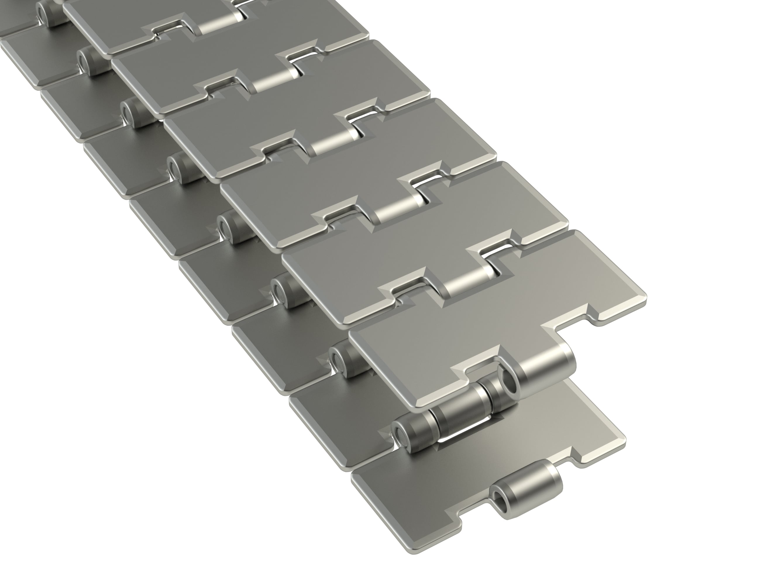 Rexnord 8811X M Side-flexing Solid Top, Material: 0, Width: 3.3in, Pitch: 1.5in