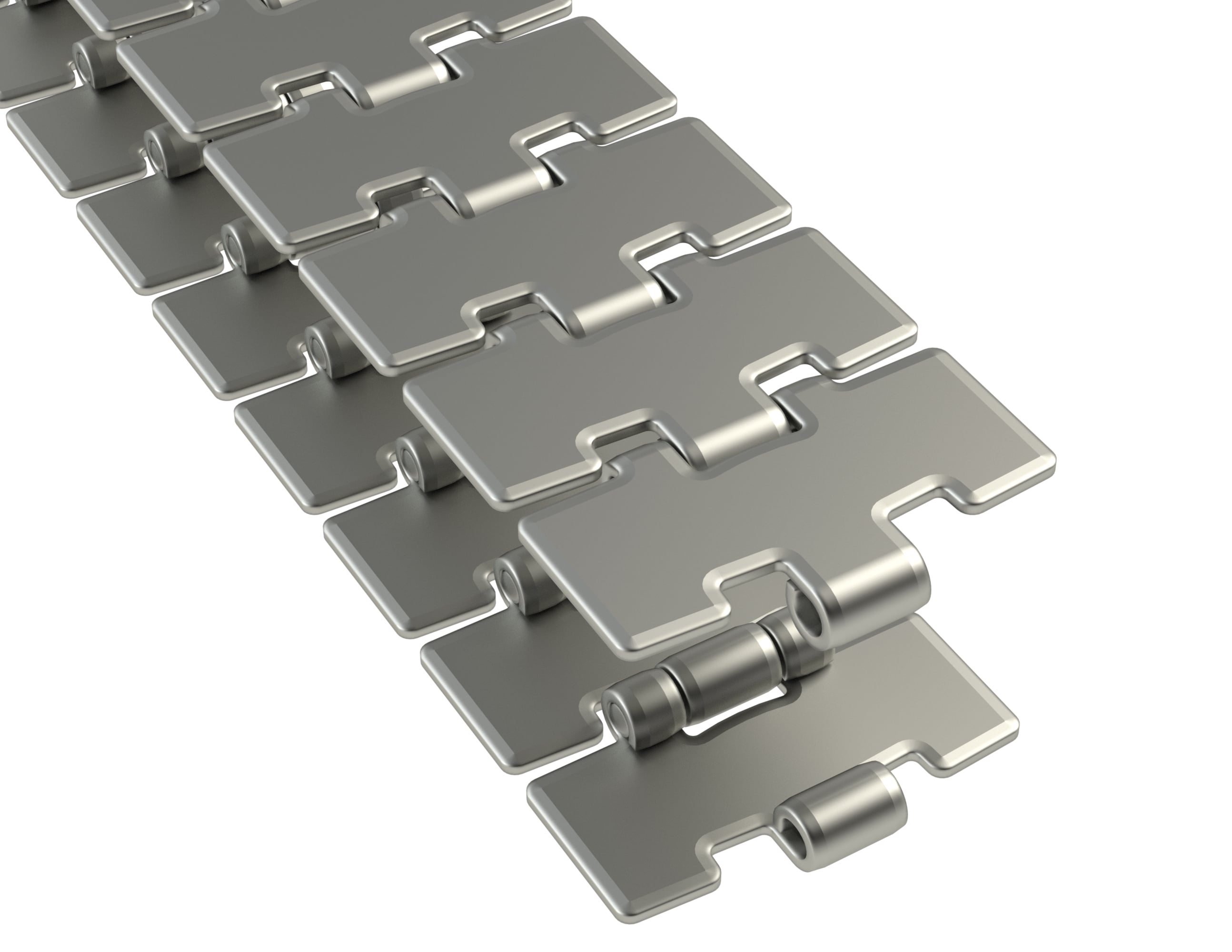 Rexnord 8811X M Side-flexing Solid Top, Material: 0, Width: 3.3in, Pitch: 1.5in