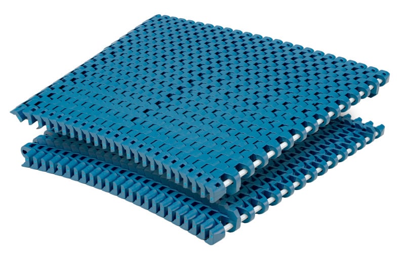 Rexnord 505 Side-flexing Flush Grid, Material: XLG, Width: 170mm, Pitch: 0.5in